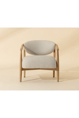   Modern European furniture - Oak Framed Lounge Chair - www.oroa.com | Oroa.com