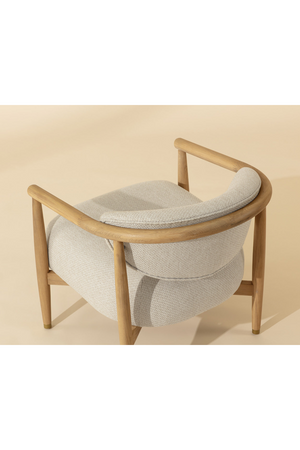   Modern European furniture - Oak Framed Lounge Chair - www.oroa.com | Oroa.com