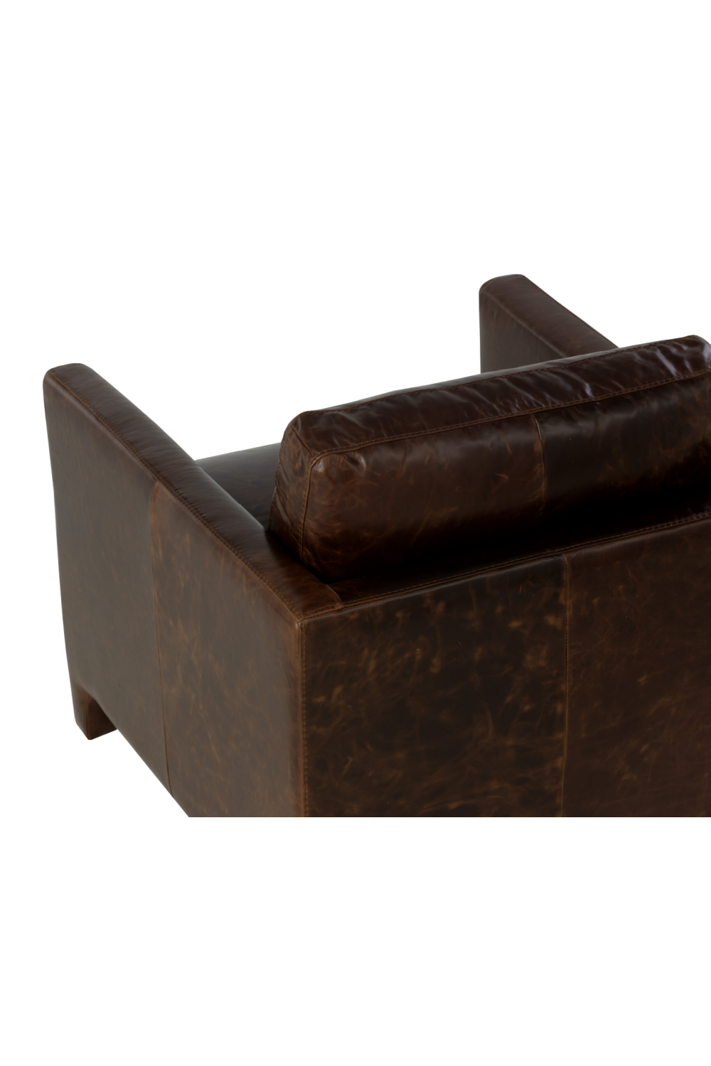 Modern European furniture - Bovine Leather Lounge Chair - www.oroa.com
