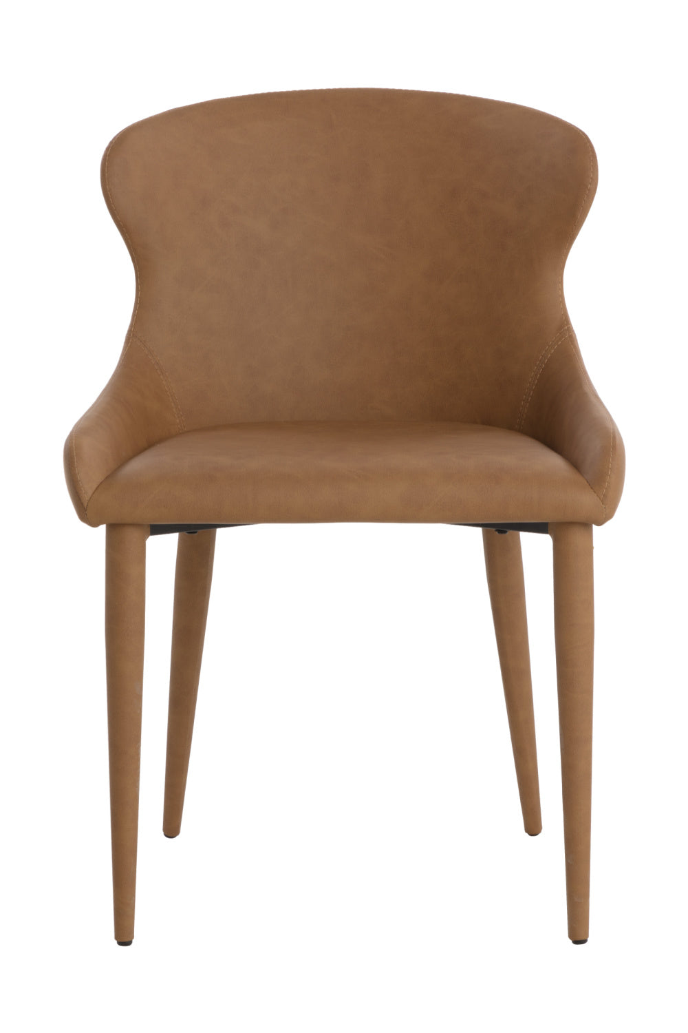   Modern European furniture - Leather Look Modern Dining Chairs (2) - www.oroa.com | Oroa.com