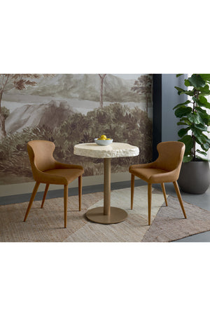   Modern European furniture - Leather Look Modern Dining Chairs (2) - www.oroa.com | Oroa.com