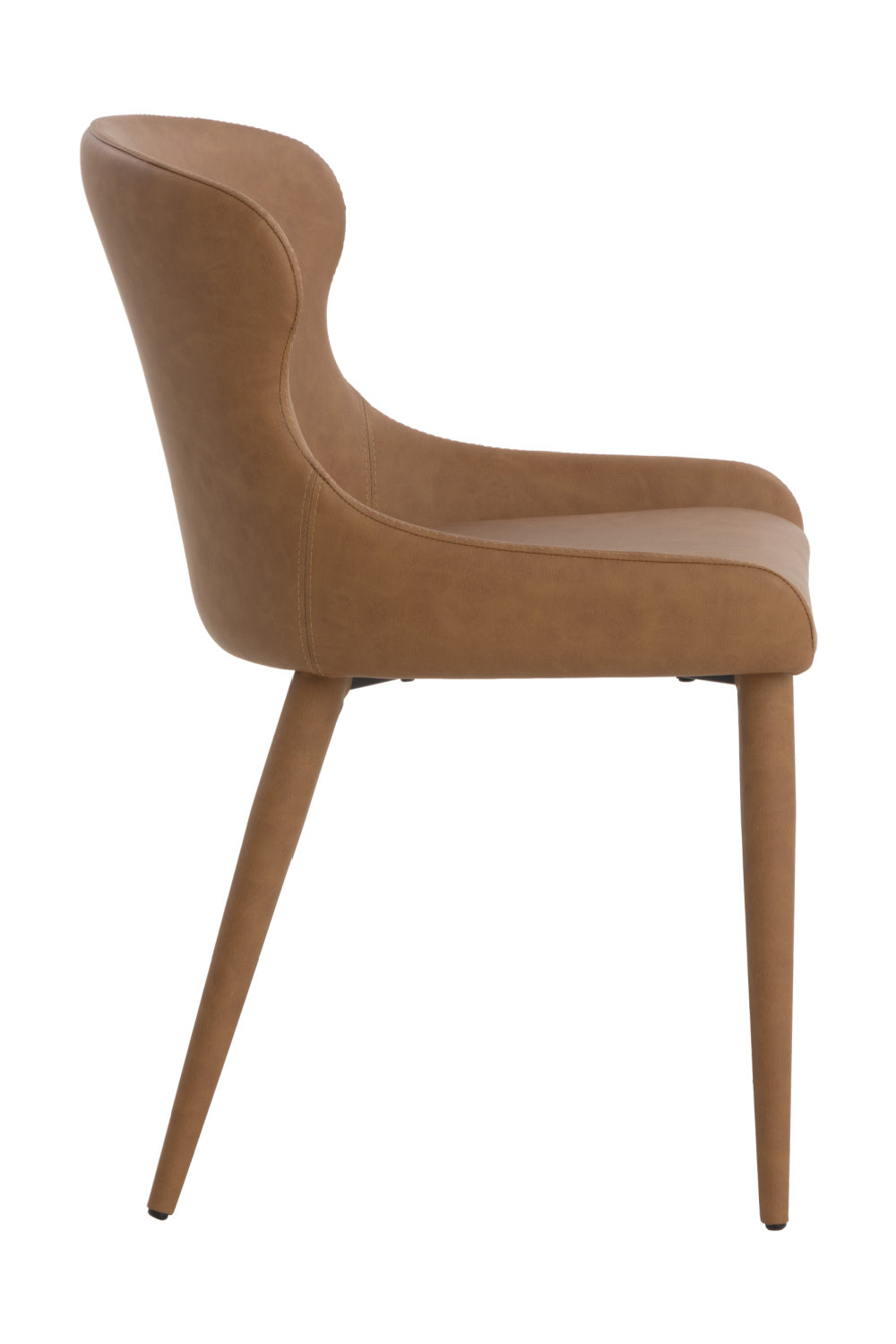   Modern European furniture - Leather Look Modern Dining Chairs (2) - www.oroa.com | Oroa.com