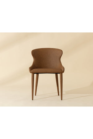   Modern European furniture - Leather Look Modern Dining Chairs (2) - www.oroa.com | Oroa.com