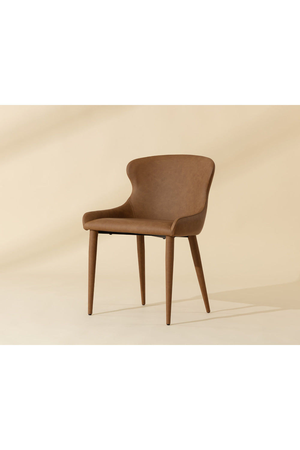   Modern European furniture - Leather Look Modern Dining Chairs (2) - www.oroa.com | Oroa.com