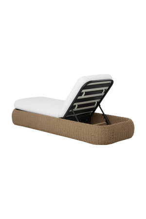   Modern European furniture - Wicker Weave Indoor/Outdoor Lounger - www.oroa.com | Oroa.com
