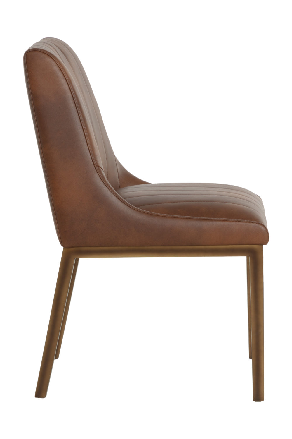   Modern European furniture - Vertical Stitched Dining Chairs (2) - www.oroa.com | Oroa.com