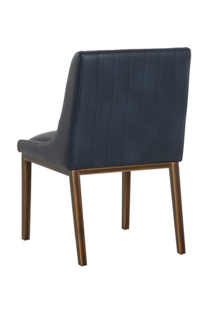  Modern European furniture - Vertical Stitched Dining Chairs (2) - www.oroa.com | Oroa.com