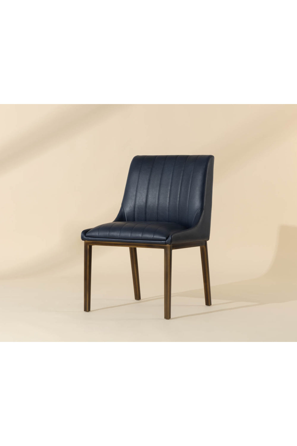   Modern European furniture - Vertical Stitched Dining Chairs (2) - www.oroa.com | Oroa.com