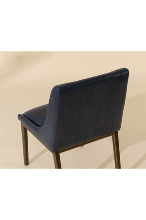   Modern European furniture - Vertical Stitched Dining Chairs (2) - www.oroa.com | Oroa.com