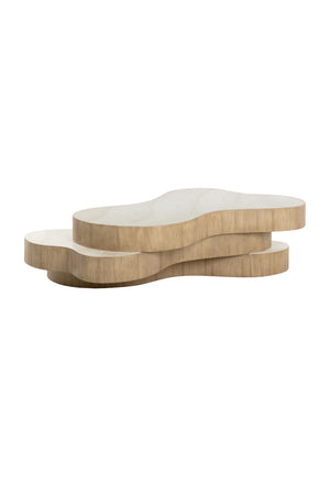   Modern European furniture - Layered Freeform Indoor/Outdoor Coffee Table - www.oroa.com | Oroa.com