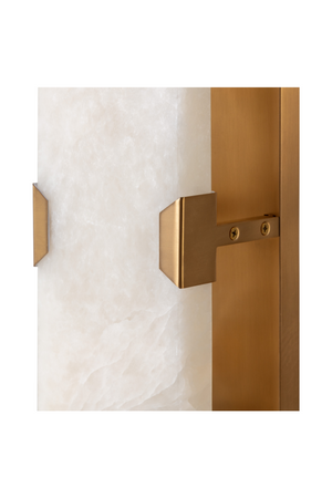 Modern European furniture - Alabaster Panel Wall Lamp - www.oroa.com