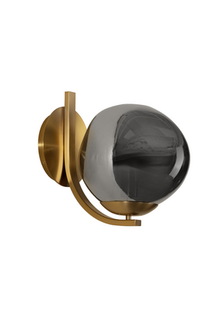   Modern European furniture - Gray Blown Glass Wall Lamp - www.oroa.com | Oroa.com