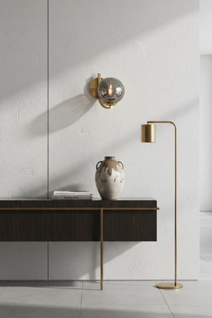   Modern European furniture - Gray Blown Glass Wall Lamp - www.oroa.com | Oroa.com