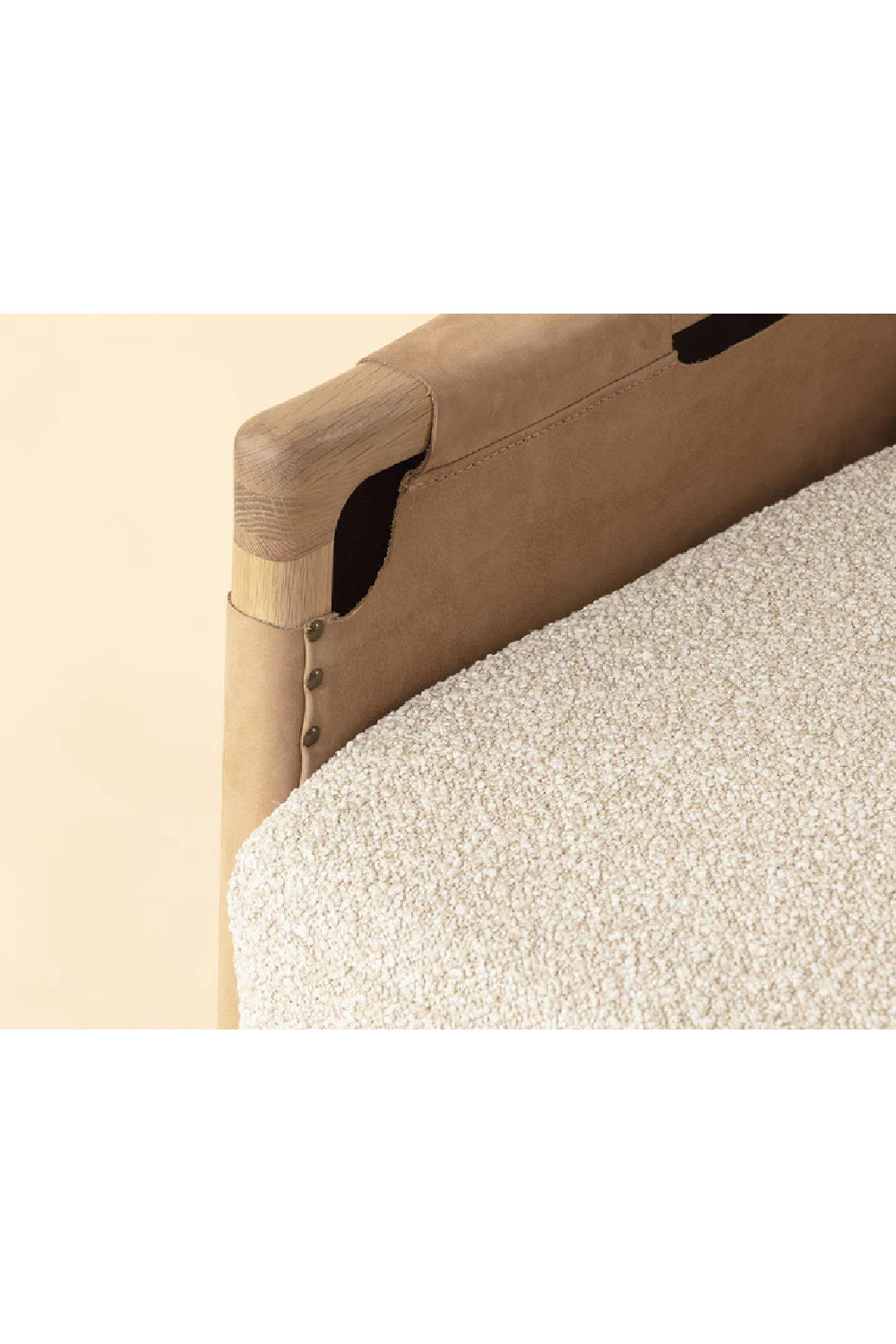 Modern European furniture - Solid Oak Framed Lounge Chair - www.oroa.com