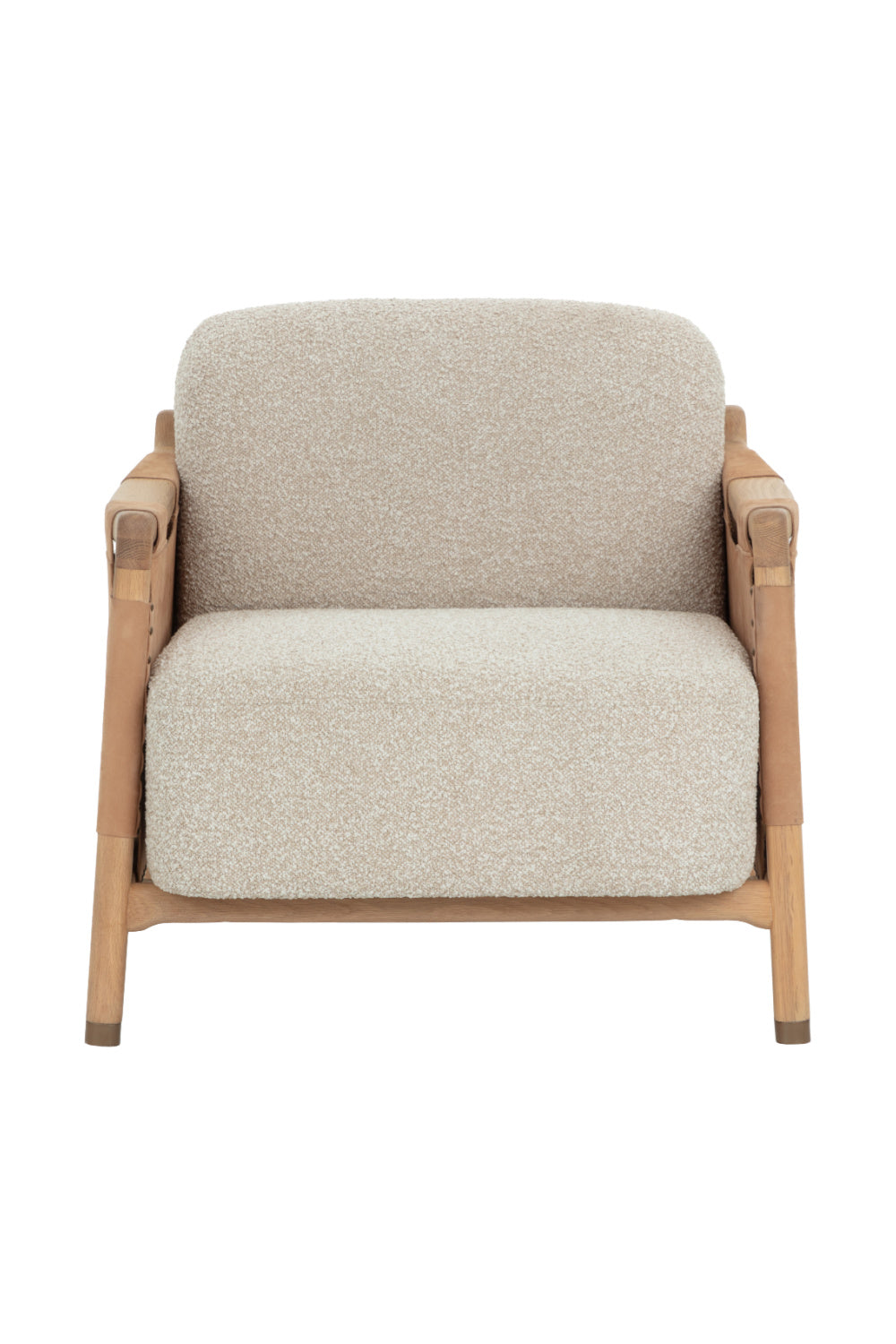 Modern European furniture - Solid Oak Framed Lounge Chair - www.oroa.com