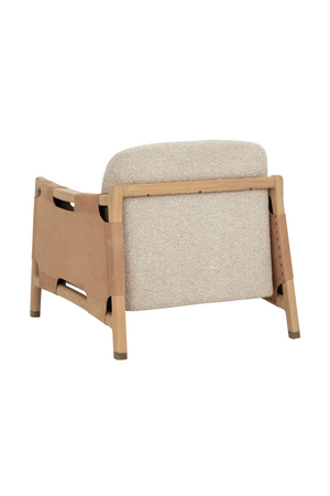 Modern European furniture - Solid Oak Framed Lounge Chair - www.oroa.com