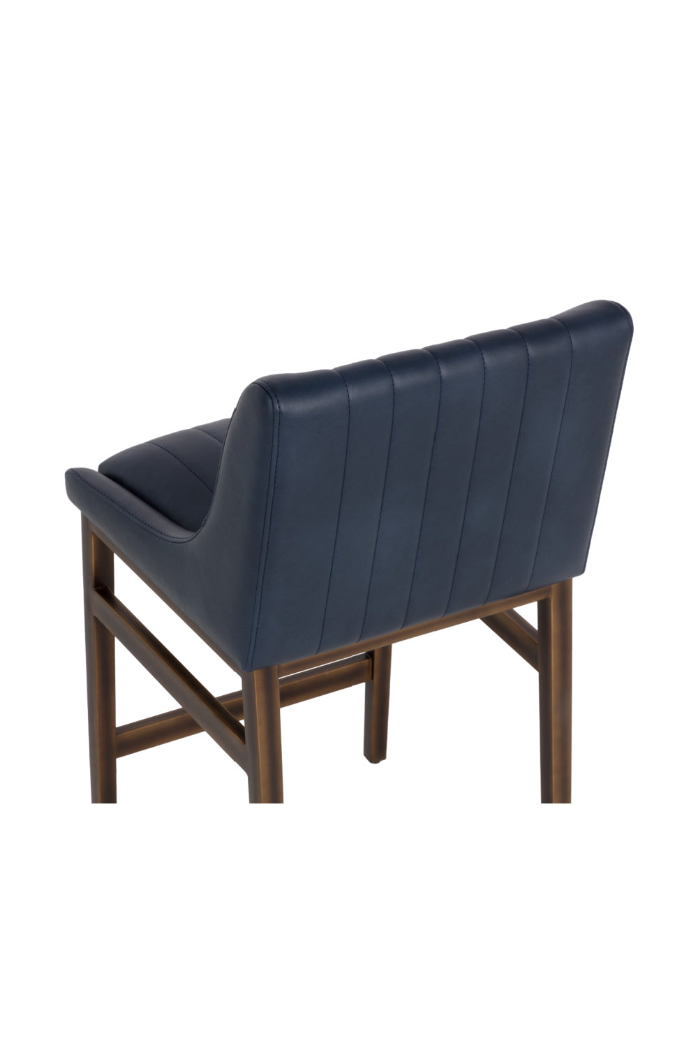 Modern European furniture - Channel-Tufted Counter Stool - www.oroa.com