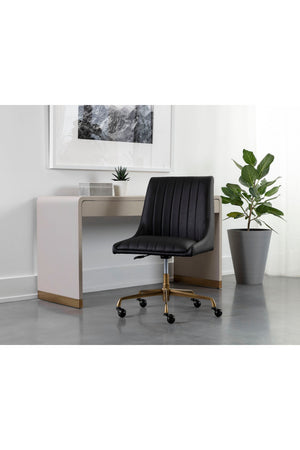   Modern European furniture - Vertical Stitched Office Chair - www.oroa.com | Oroa.com