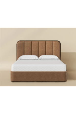 Modern European furniture - Channel Tufted Bed - www.oroa.com