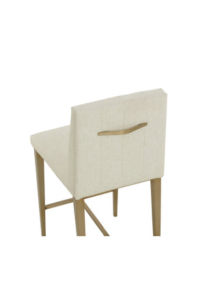 Modern European furniture - Contemporary Metal Frame Counter Stool - www.oroa.com