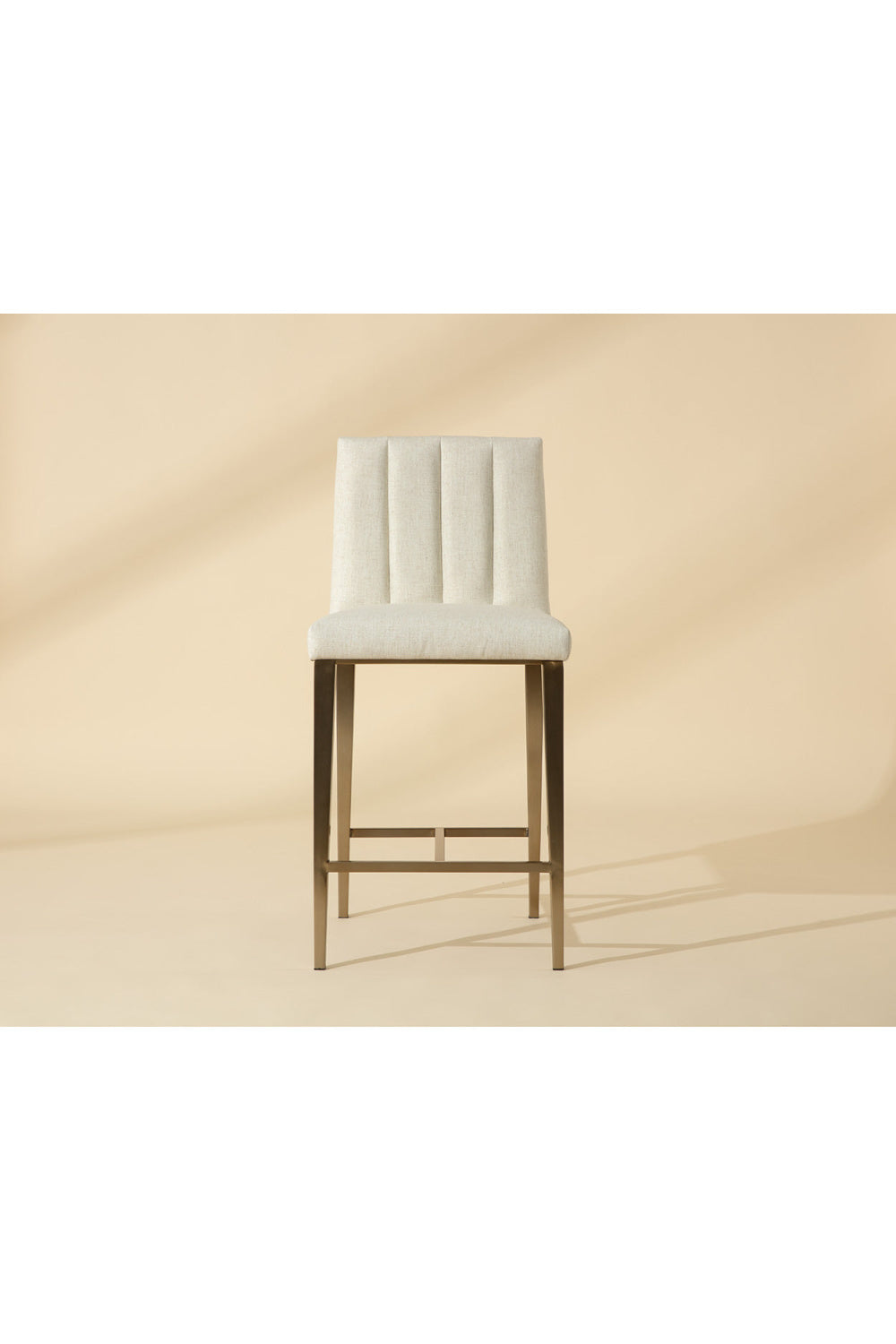 Modern European furniture - Contemporary Metal Frame Counter Stool - www.oroa.com