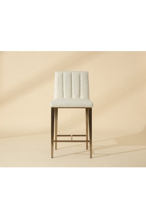 Modern European furniture - Contemporary Metal Frame Counter Stool - www.oroa.com