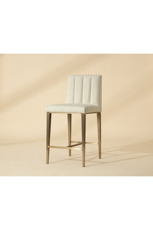 Modern European furniture - Contemporary Metal Frame Counter Stool - www.oroa.com