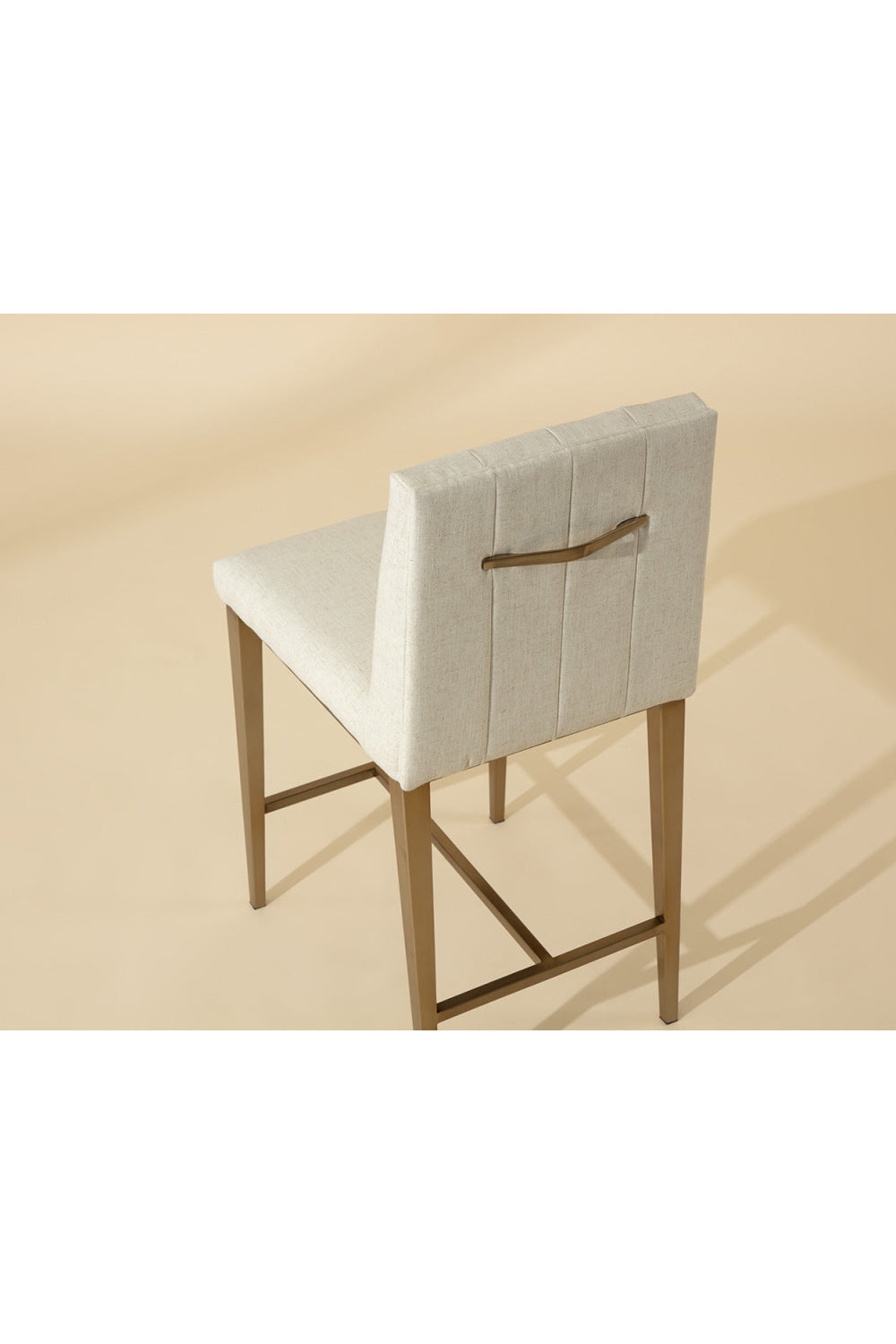 Modern European furniture - Contemporary Metal Frame Counter Stool - www.oroa.com