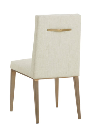   Modern European furniture - Vertical Channeled Dining Chairs (2) - www.oroa.com | Oroa.com