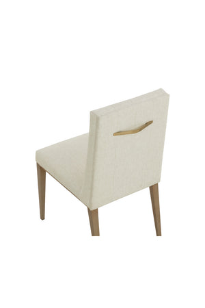   Modern European furniture - Vertical Channeled Dining Chairs (2) - www.oroa.com | Oroa.com