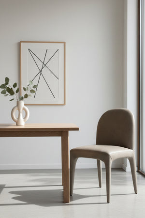 Modern European furniture - Seamless Upholstered Dining Chairs (2) - www.oroa.com
