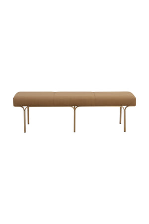   Modern European furniture - Slim Frame Upholstered Bench - www.oroa.com | Oroa.com