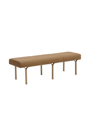   Modern European furniture - Slim Frame Upholstered Bench - www.oroa.com | Oroa.com