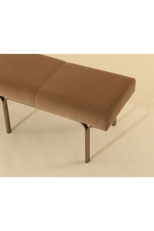   Modern European furniture - Slim Frame Upholstered Bench - www.oroa.com | Oroa.com