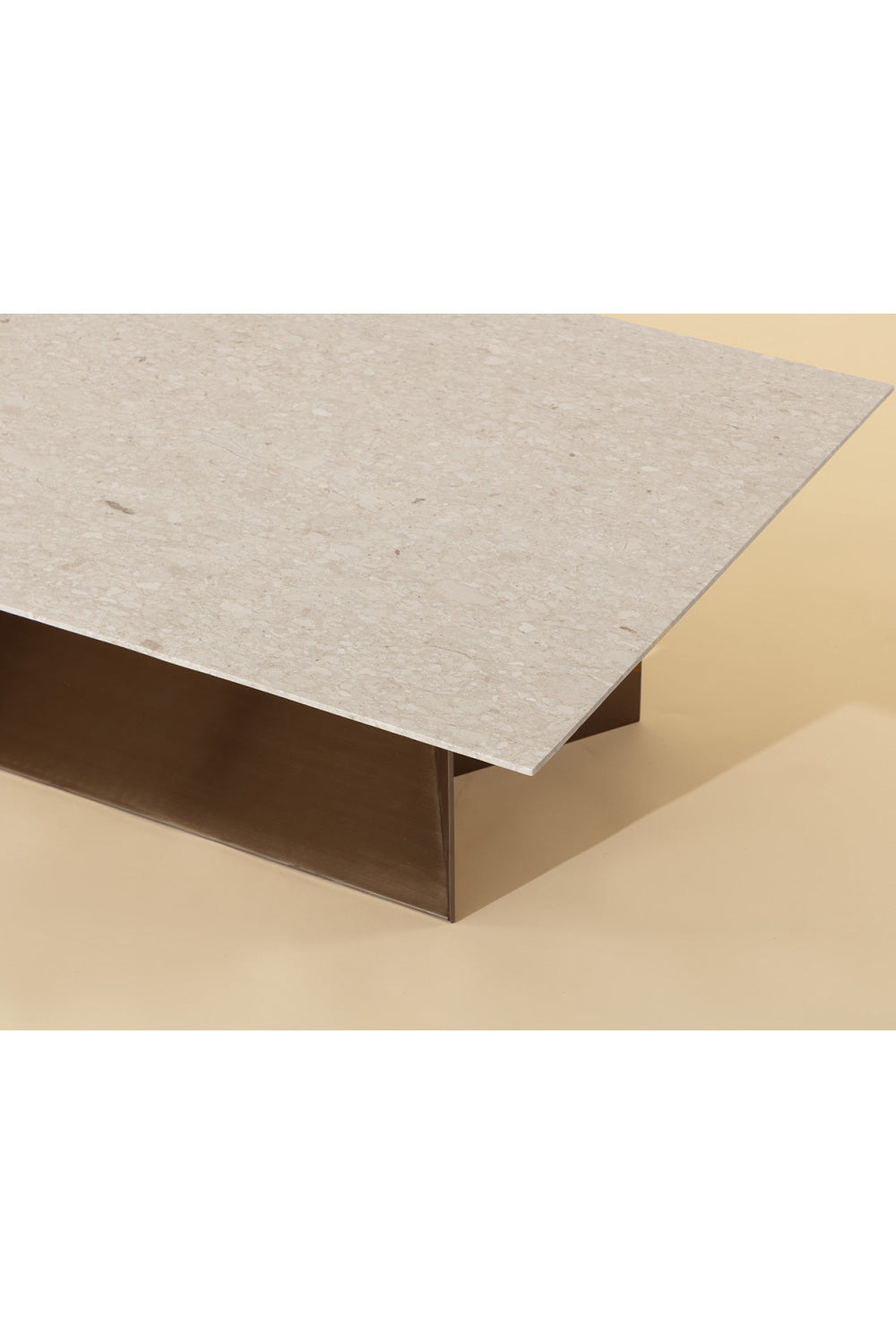   Modern European furniture - Cream Marble Coffee Table - www.oroa.com | Oroa.com