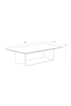   Modern European furniture - Cream Marble Coffee Table - www.oroa.com | Oroa.com