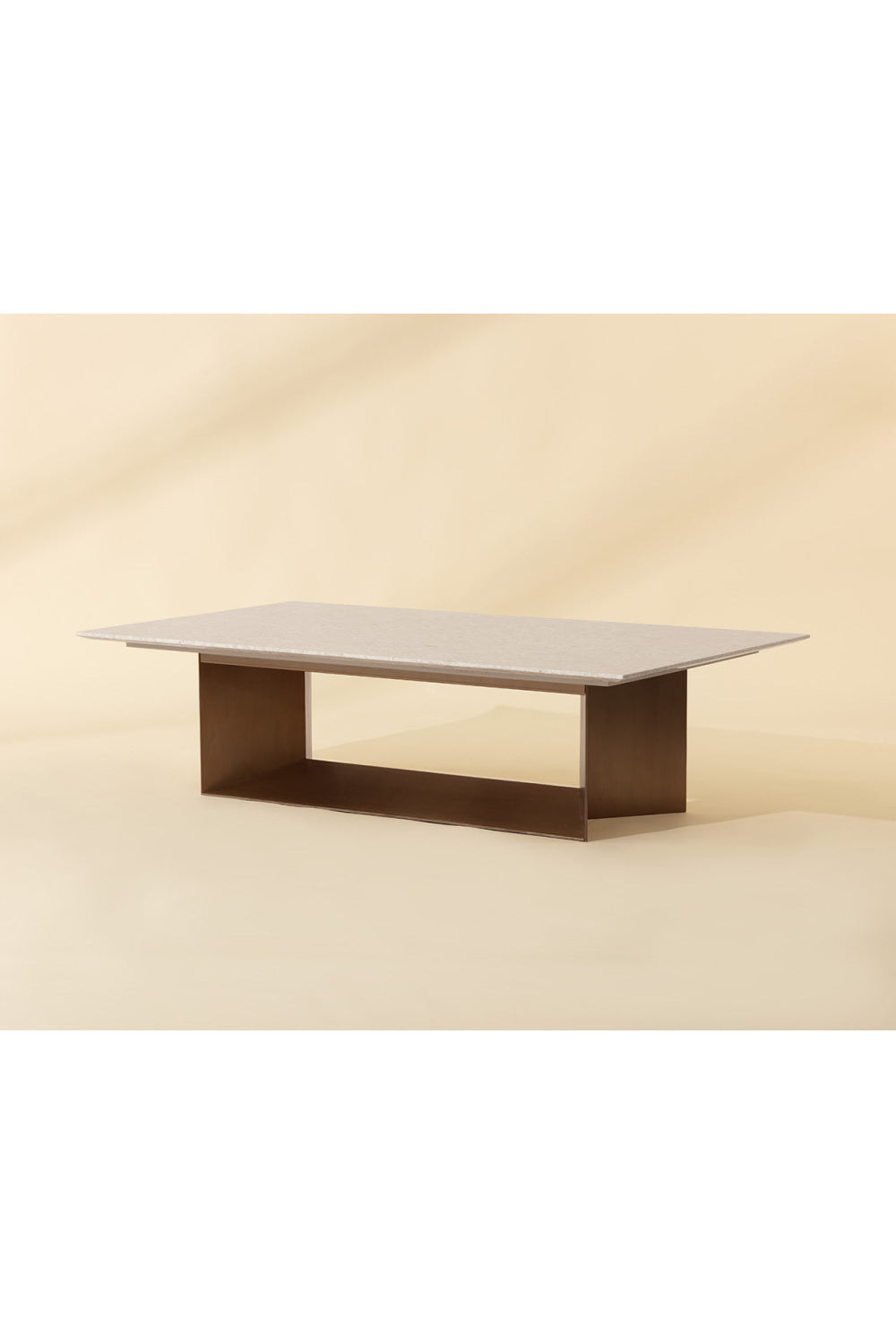   Modern European furniture - Cream Marble Coffee Table - www.oroa.com | Oroa.com