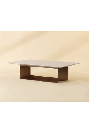   Modern European furniture - Cream Marble Coffee Table - www.oroa.com | Oroa.com