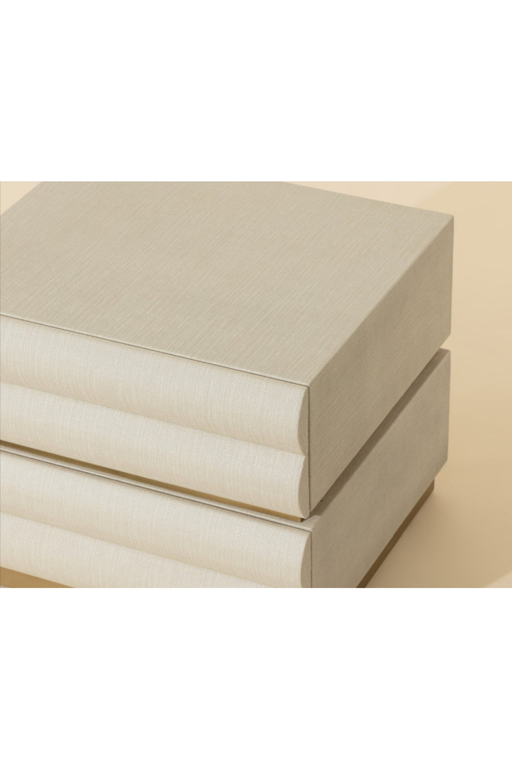 Modern European furniture - Tiered 2-Drawer Nightstand - www.oroa.com