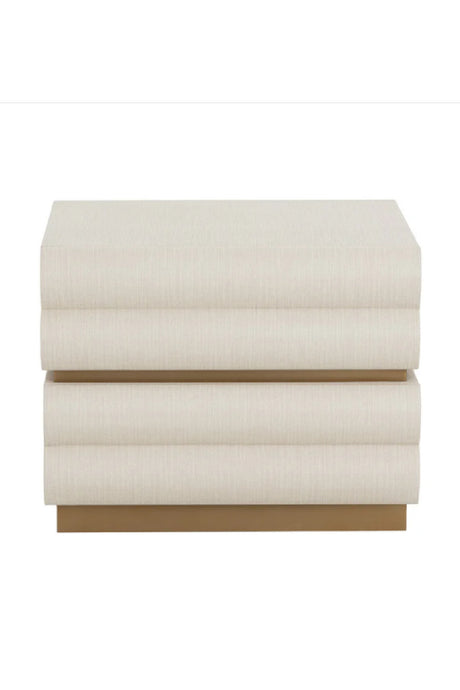 Modern European furniture - Tiered 2-Drawer Nightstand - www.oroa.com