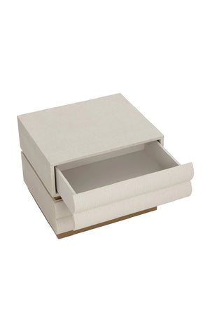 Modern European furniture - Tiered 2-Drawer Nightstand - www.oroa.com
