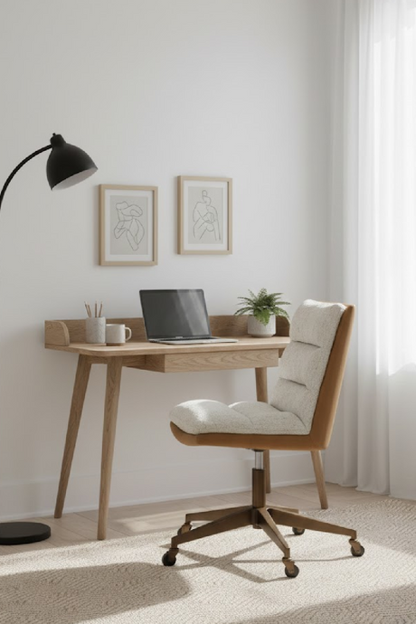 Modern European furniture - Padded Swivel Office Chair - www.oroa.com