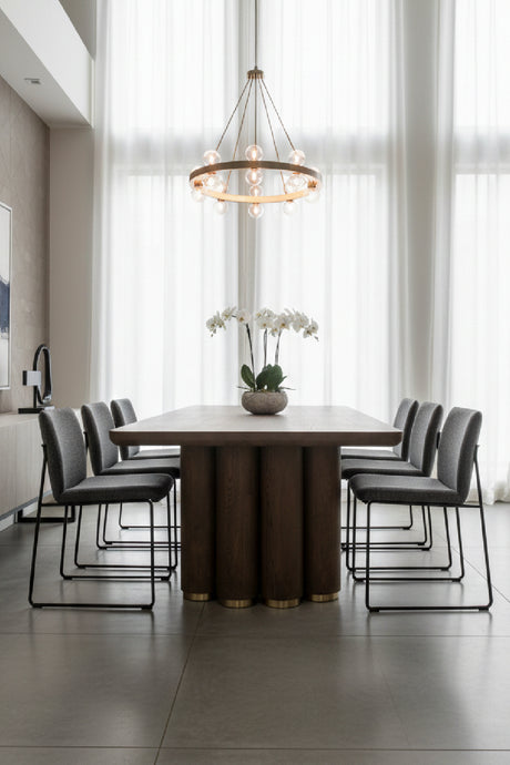Rectangular Oak Wood Dining Table | Splendido Salix | Oroa.com