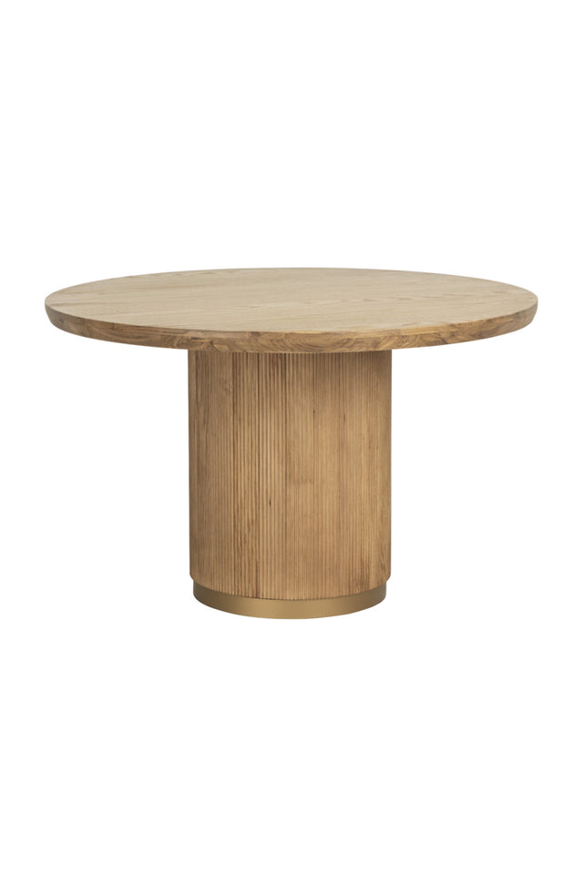 Modern European furniture - Oak Round Dining Table - www.oroa.com
