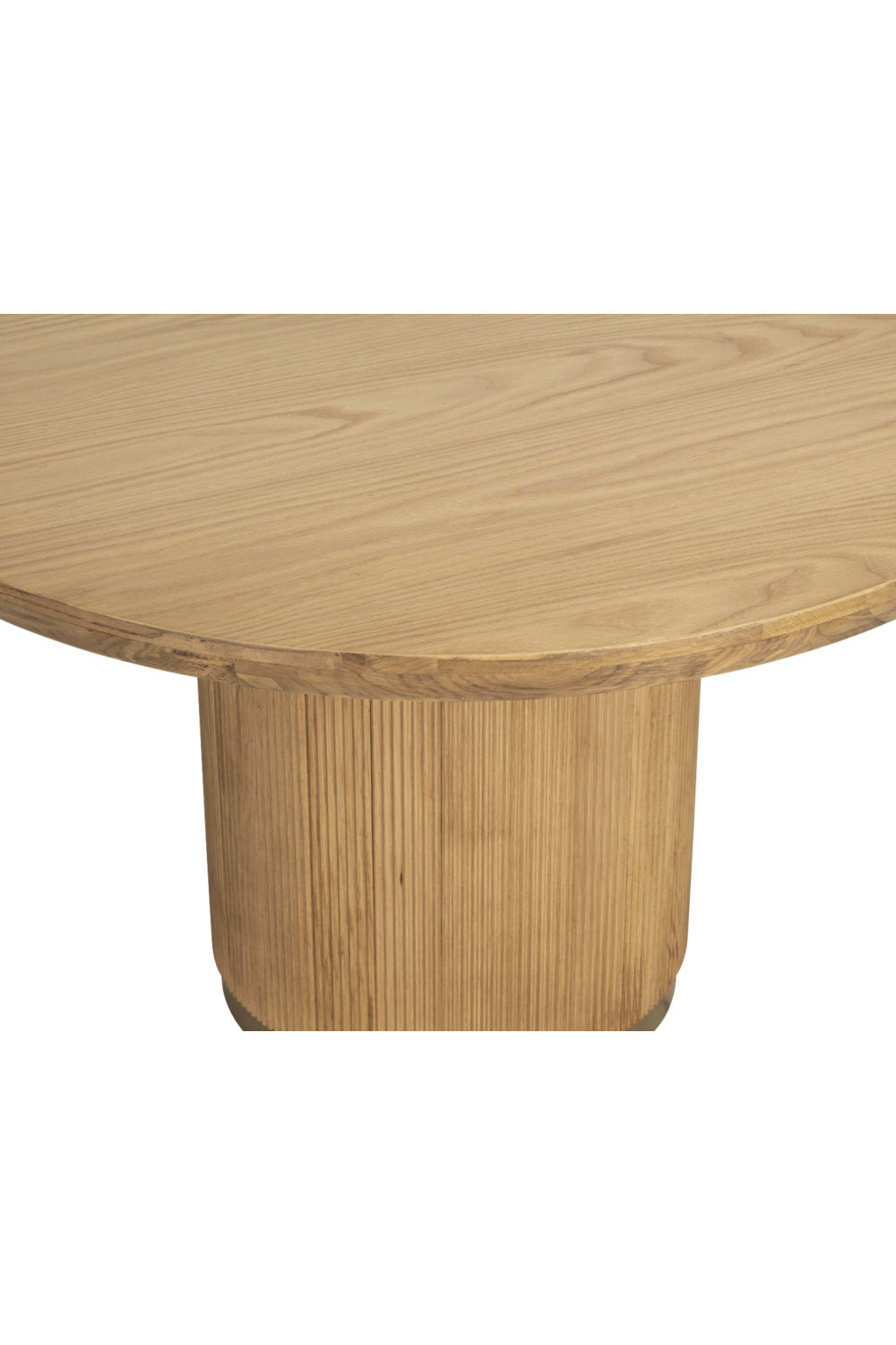 Modern European furniture - Oak Round Dining Table - www.oroa.com