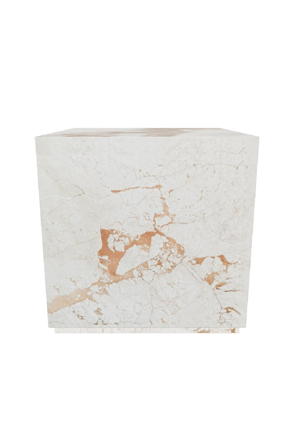 Modern European furniture - Marble Cube End Table - www.oroa.com