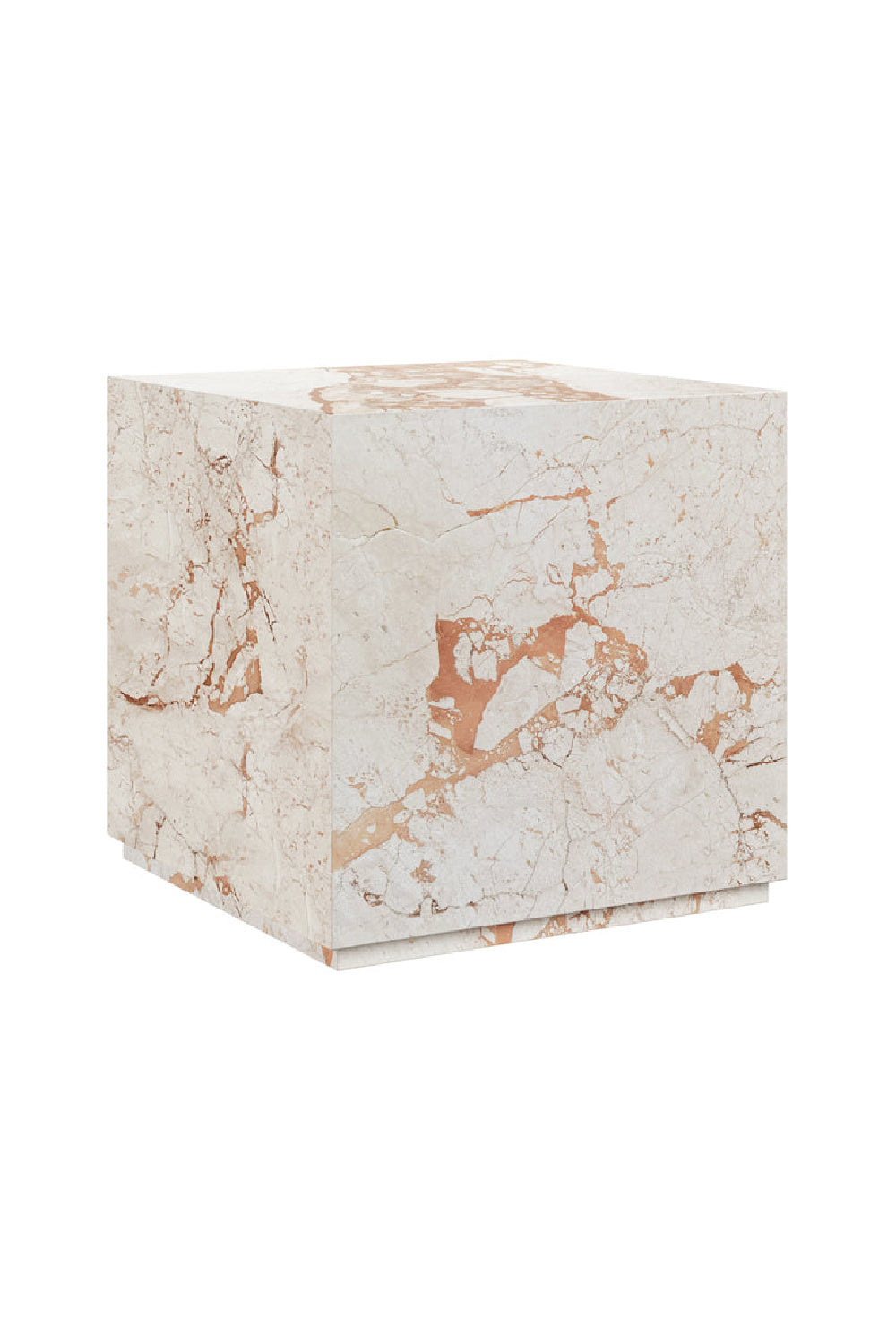 Modern European furniture - Marble Cube End Table - www.oroa.com