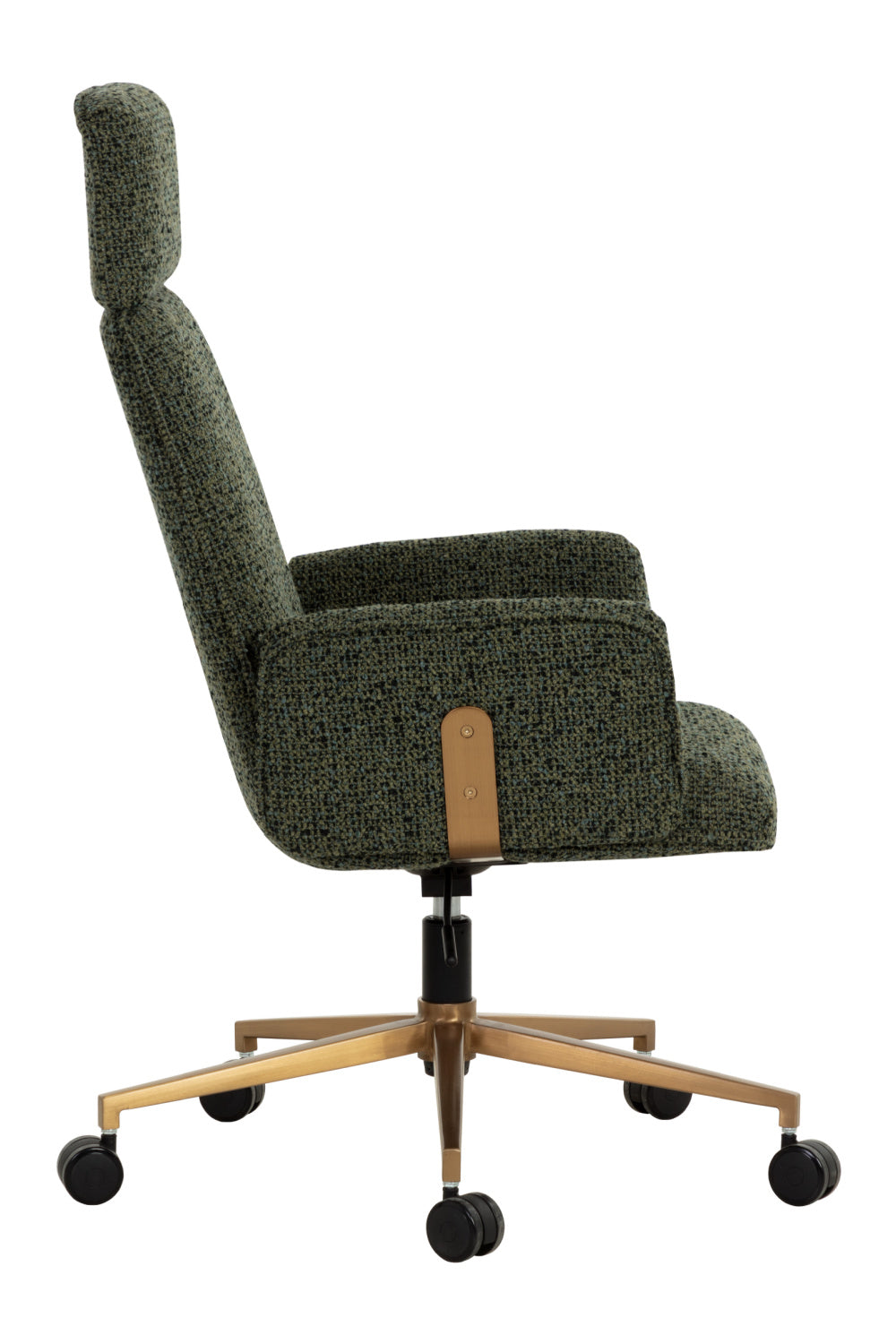 Modern European furniture - Curved Upholstered Office Chair - www.oroa.com
