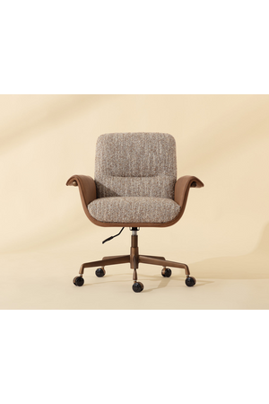   Modern European furniture - Leather Look Arm Office Chair - www.oroa.com | Oroa.com