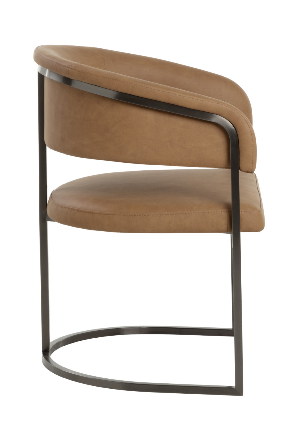 Modern European furniture - Cantilevered Frame Dining Armchair - www.oroa.com